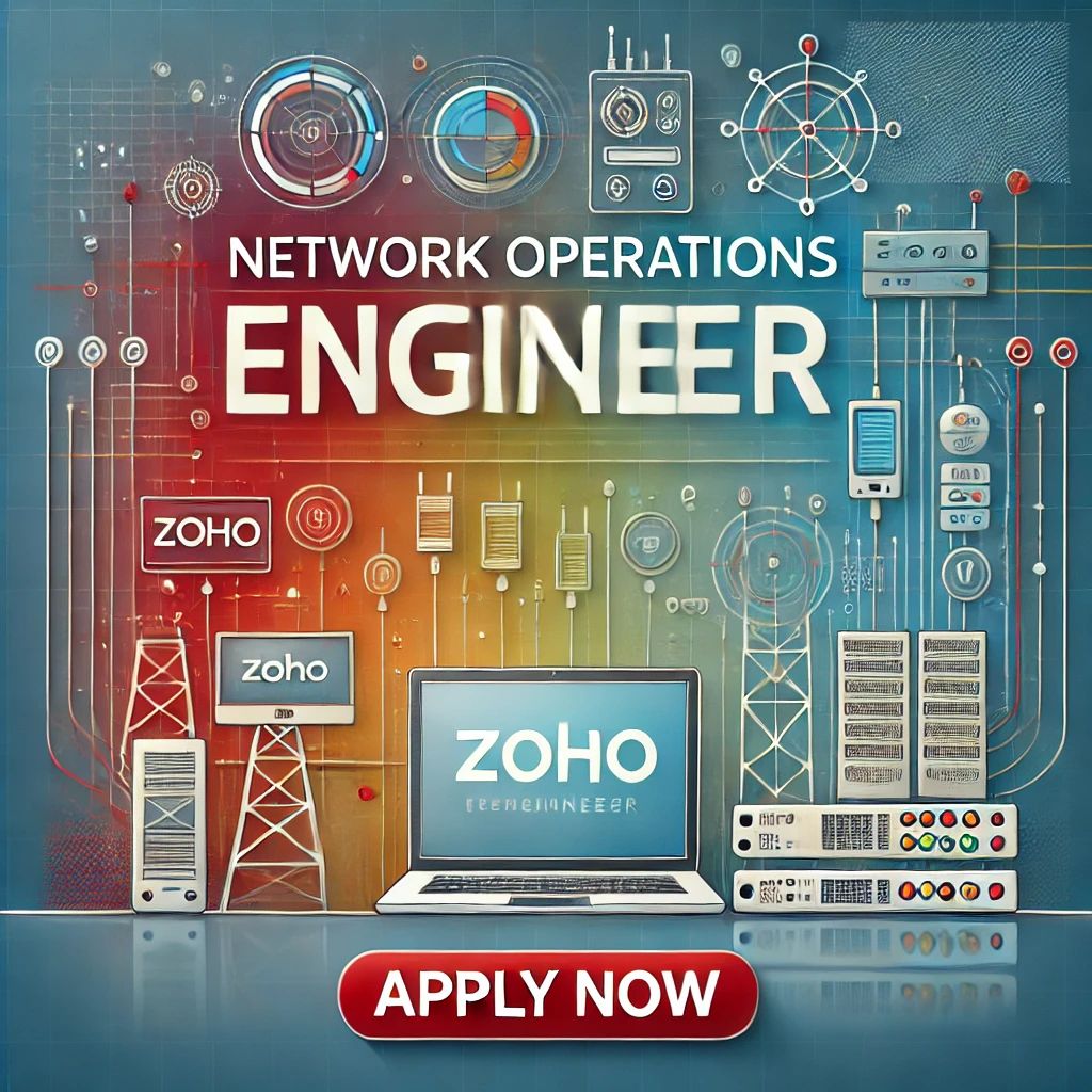 Zoho Careers Network Operations Engineer Job Opening 2024 Zoho Careers Network Operations Engineer Job Opening 2024