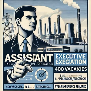 NTPC Assistant Executive Recruitment 2025