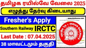IRCTC Apprentice Recruitment 2025