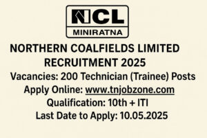 NCL Recruitment 2025