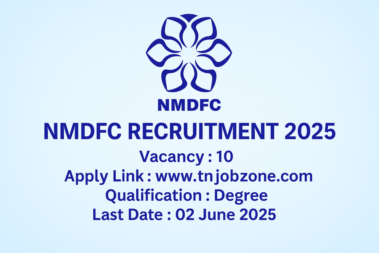 NMDFC Recruitment 2025 - Apply Online for Executive Assistant & Manager ...