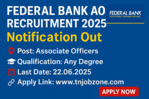 Federal Bank AO Recruitment 2025 Official Notification