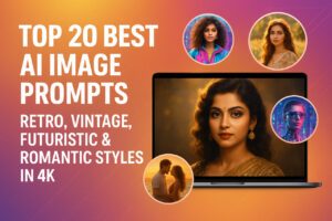 Top 20 Best AI Image Prompts: Retro, Modern & Couple Styles