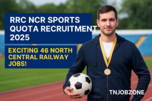 RRC NCR Sports Quota Recruitment 2025 – Apply Online for 46 North Central Railway Sports Jobs