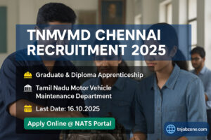TNMVMD Chennai Recruitment 2025 – Apply Online for 79 Graduate & Diploma Apprentice Posts at NATS Portal