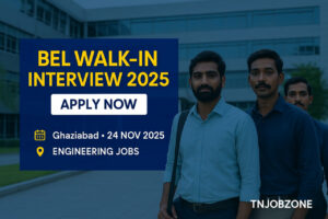 BEL Project Engineer Recruitment 2025 – 52 Vacancies, Walk-in Interview at Ghaziabad