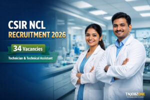 CSIR NCL Recruitment 2026 Technician and Technical Assistant government job banner