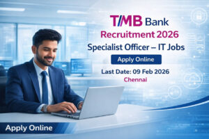 TMB Bank Recruitment 2026 Specialist Officer IT and Software Jobs Notification.