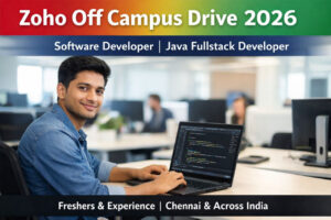 Zoho Off Campus Drive 2026 Software Developer Recruitment