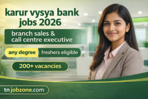 kvb bank recruitment 2026 branch sales and call centre executive jobs tnjobzone