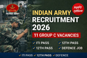 Indian Army DG EME Recruitment 2026 Group C Vacancy Notification for ITI and 12th Pass Candidates