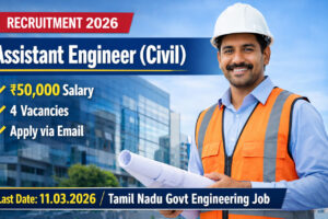 TIDEL Neo Recruitment 2026 Assistant Engineer Civil Vacancy Notification Tamil Nadu