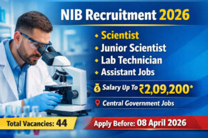 NIB Recruitment 2026