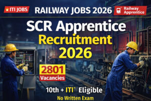South Central Railway Apprentice Recruitment 2026 notification for 2801 ITI apprentice vacancies apply online before 11 April 2026