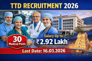 TTD Recruitment 2026 notification for 30 Professor, Medical Officer and Resident vacancies at BIRRD Trust Hospital Tirupati