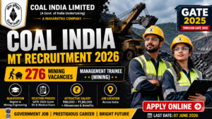 Coal India MT Recruitment 2026