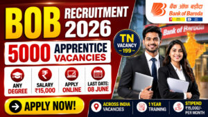 Bank of Baroda Apprentice Recruitment 2026 Apply Online for 5000 Vacancies