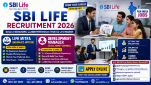 SBI Life Recruitment 2026 Apply Online for Life Mitra & Development Manager Posts | PAN India Jobs