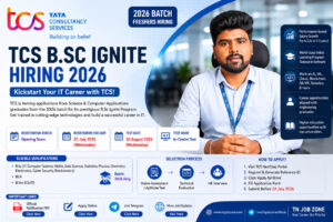 TCS B.Sc Ignite Hiring 2026 Notification for B.Sc, BCA & B.Voc Freshers Apply Online