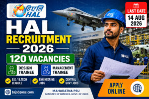 HAL Recruitment 2026 Notification PDF for 120 Design Trainee and Management Trainee Vacancies Apply Online