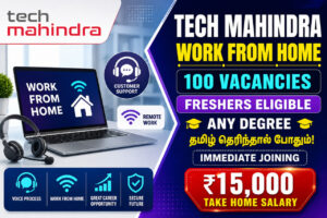 Tech Mahindra Work From Home Recruitment 2026 Notification for Customer Support Associate Voice Process Jobs