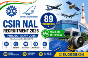 CSIR NAL Recruitment 2026 Notification for 89 Project Staff Vacancies Walk-in Interview