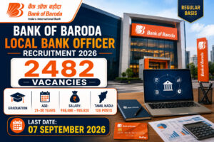 Bank of Baroda Local Bank Officer Recruitment 2026 – 2482 Vacancies