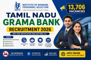 IBPS RRB Recruitment 2026 – 13,706 Vacancies for Office Assistant and Officer Scale 1, 2 & 3 Posts